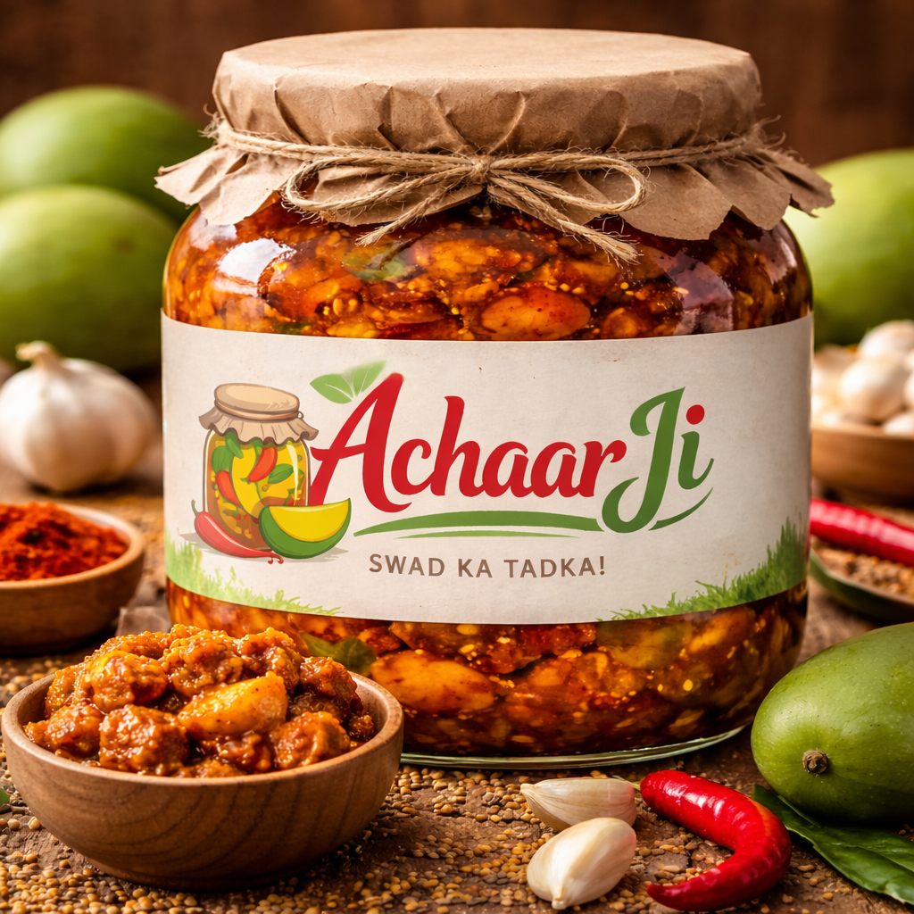 घर वाला Aam Ka Achaar | 100% Natural & Preservative FREE