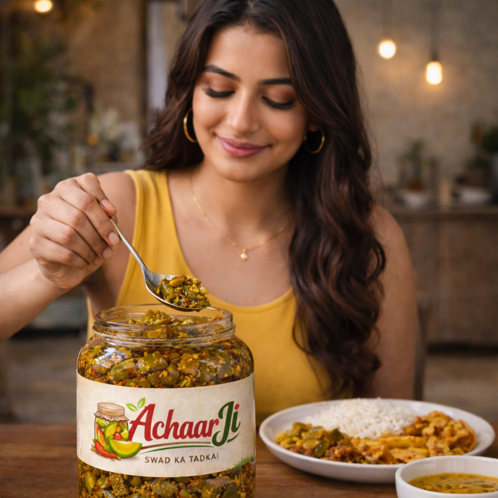 Mirch Ka Achaar | 100% Natural & Preservative FREE