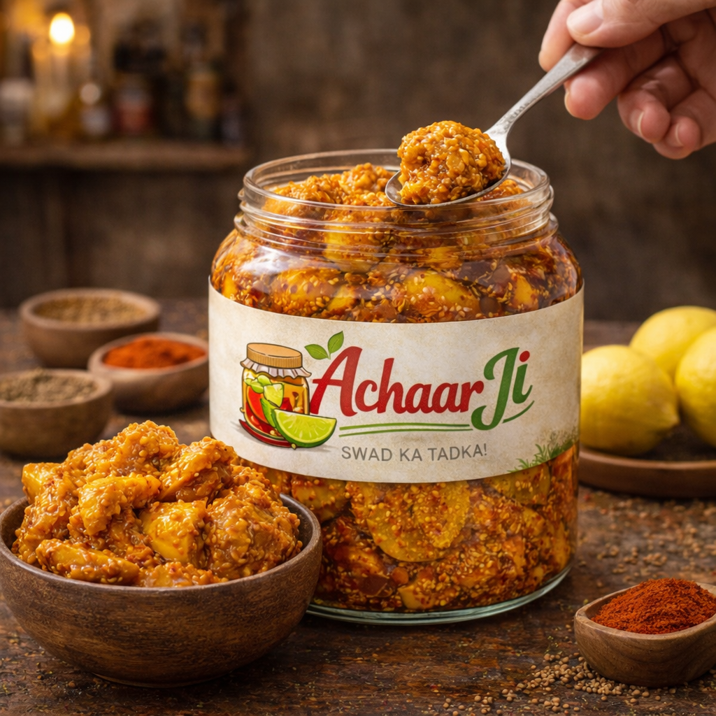 Nimbu Ka Achaar | 100% Natural & Preservative FREE