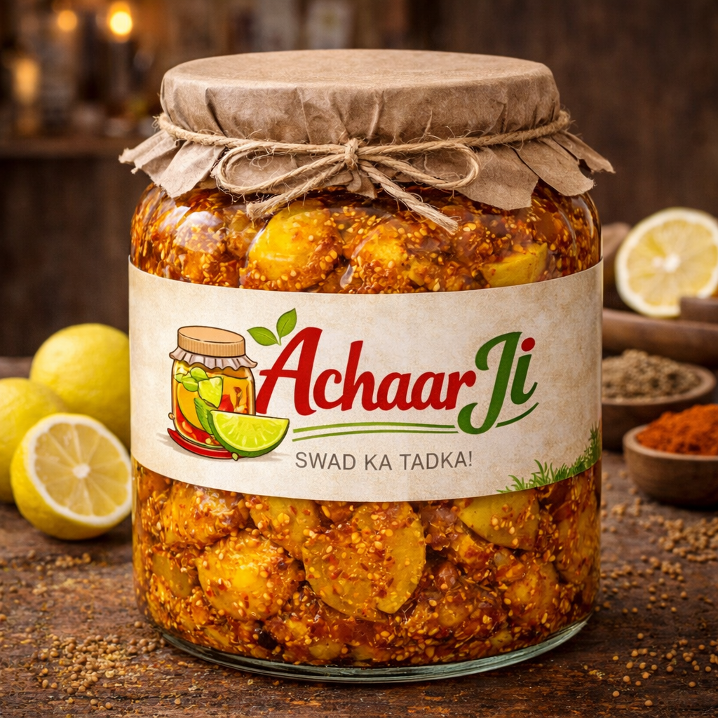 Nimbu Ka Achaar | 100% Natural & Preservative FREE