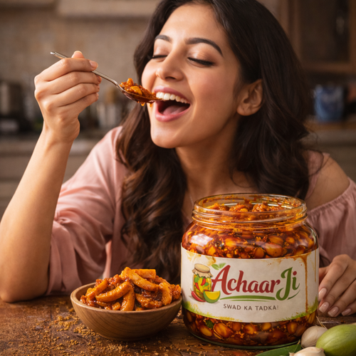 घर वाला Aam Ka Achaar | 100% Natural & Preservative FREE