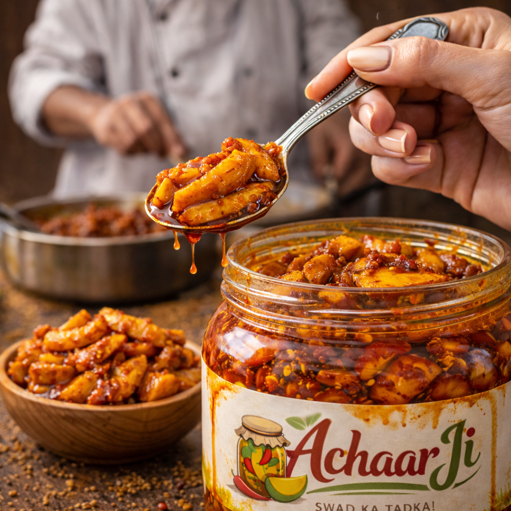घर वाला Aam Ka Achaar | 100% Natural & Preservative FREE