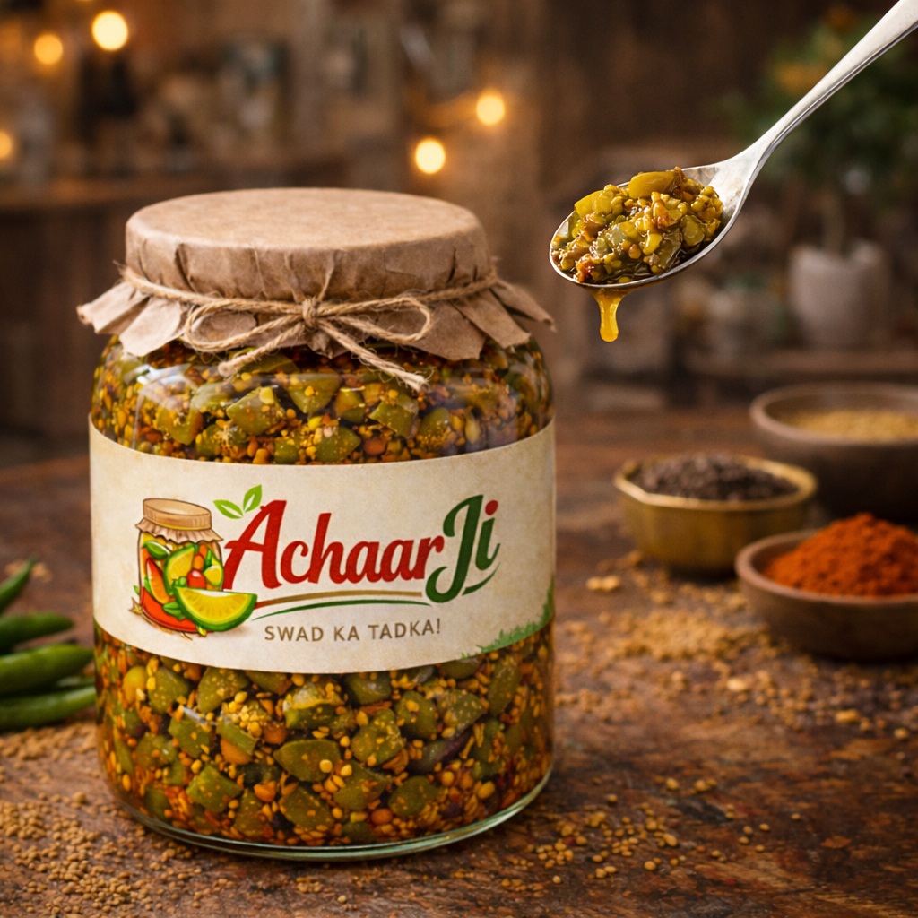 Mirch Ka Achaar | 100% Natural & Preservative FREE