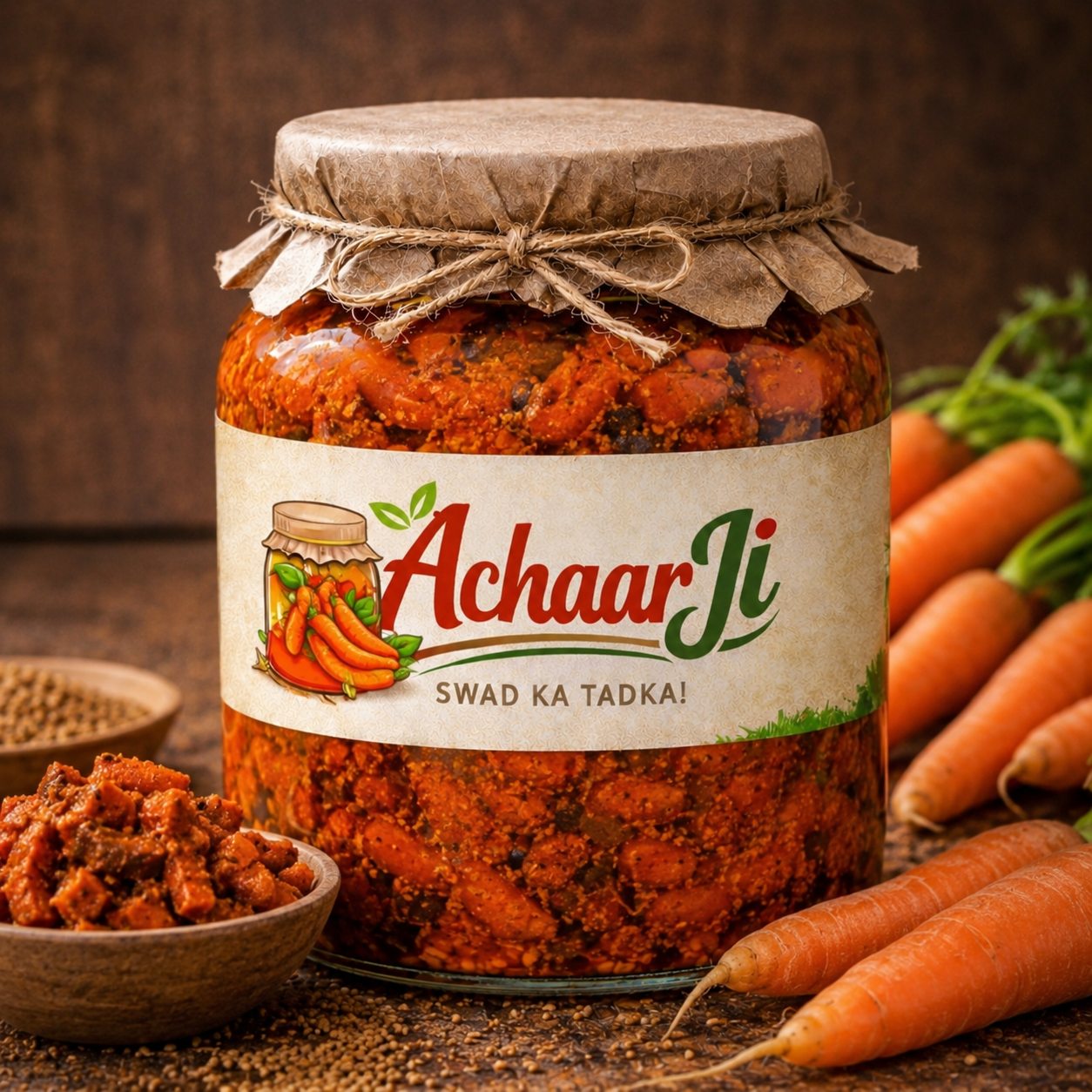 घर वाला Gajar Ka Achaar | 100% Natural & Preservative FREE