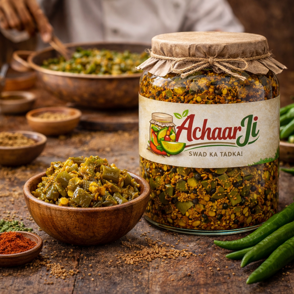 Mirch Ka Achaar | 100% Natural & Preservative FREE