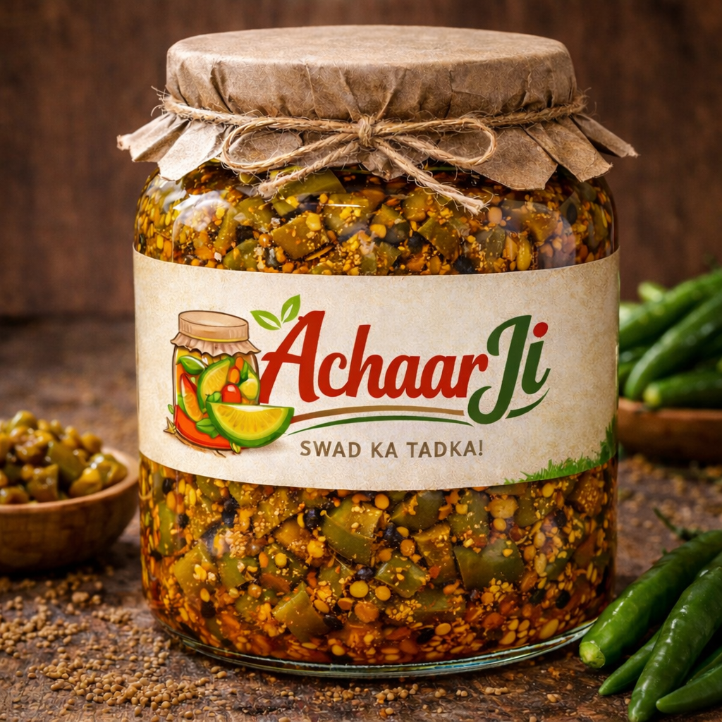 Mirch Ka Achaar | 100% Natural & Preservative FREE